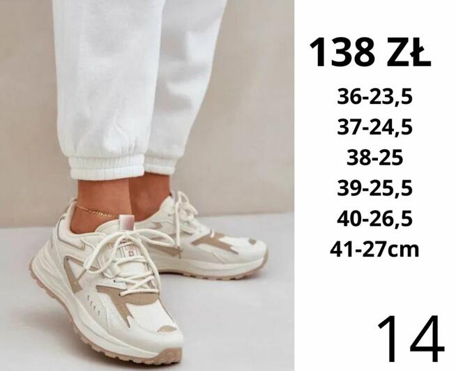 Buty damskie sportowe