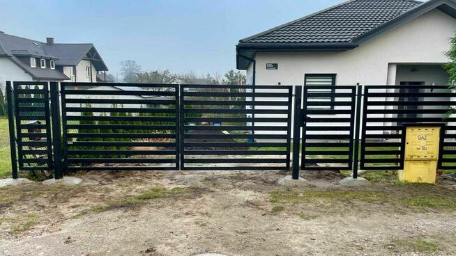 Brama 4m + Furtka 1m – Nowoczesne i Solidne Rozwiązanie