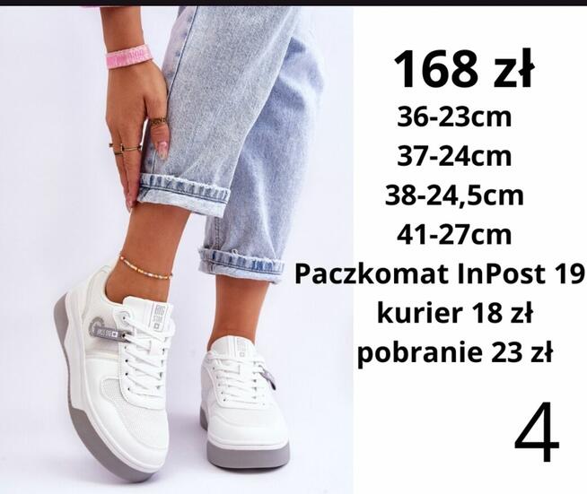 Buty damskie sportowe