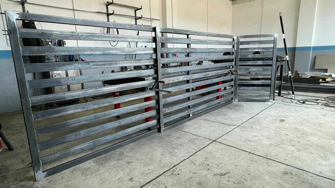 Brama 4m + Furtka 1m – Nowoczesne i Solidne Rozwiązanie