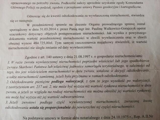 Sprzedam udziały w działce rolnej