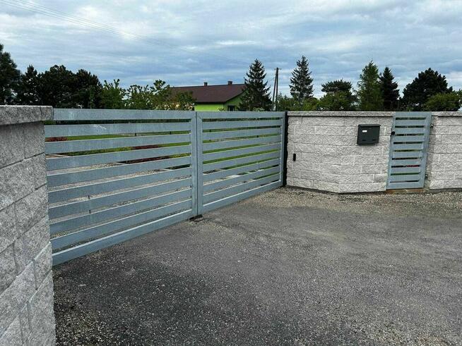 Brama 4m + Furtka 1m – Nowoczesne i Solidne Rozwiązanie