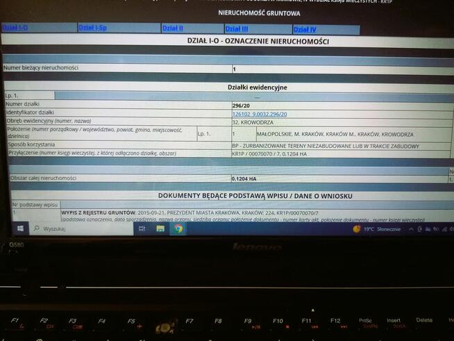 Sprzedam udziały w działce rolnej