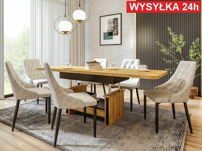 Ławostół L15 SZUFLADA 120(+2x40)x70 w60(+15) dąb craft złoty