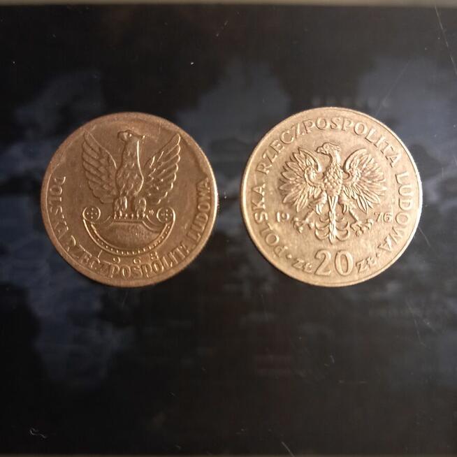 20zł M.Nowotko 1976 10zł XXV lat wojska PRL 1968