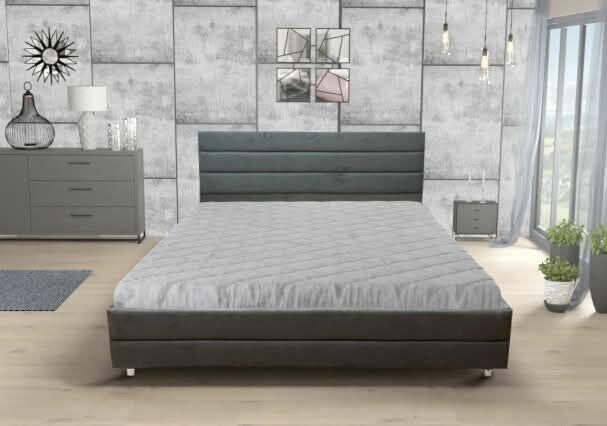 Łóżka sypialniane, tapicerowane