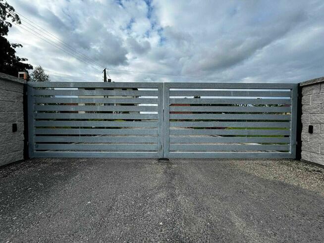 Brama 4m + Furtka 1m – Nowoczesne i Solidne Rozwiązanie