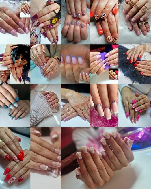 Paznokcie mobilnie lub stacjonarnie w salonie niska cena