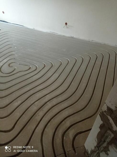 frezowanie pod ogrzewanie podłogowe