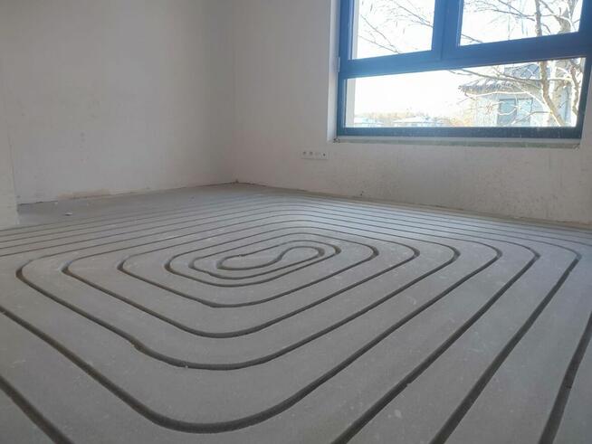 frezowanie pod ogrzewanie podłogowe