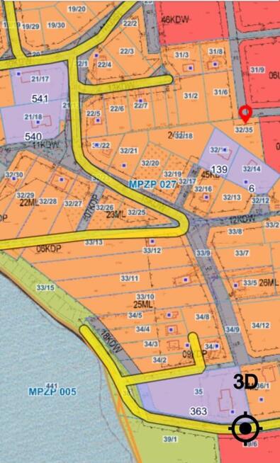 Urokliwa działka nad jeziorem Tyrkło w Górze