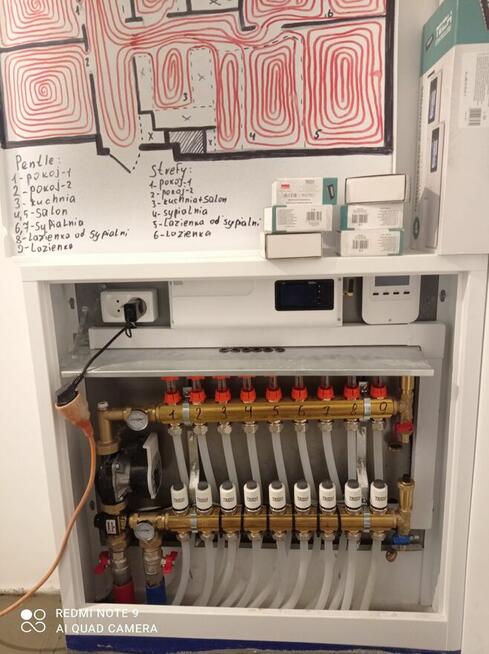 frezowanie pod ogrzewanie podłogowe