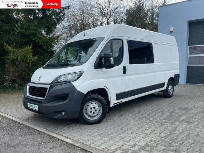 Peugeot Boxer 2.0 130KM*2017*L3H2*7osb*Brygadówka*Salon PL*I właściciel*Klima