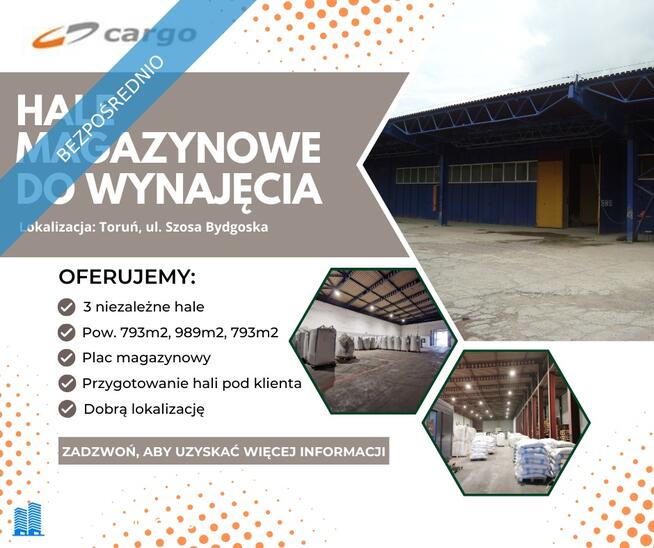 Magazyn do wynajęcia - TORUŃ