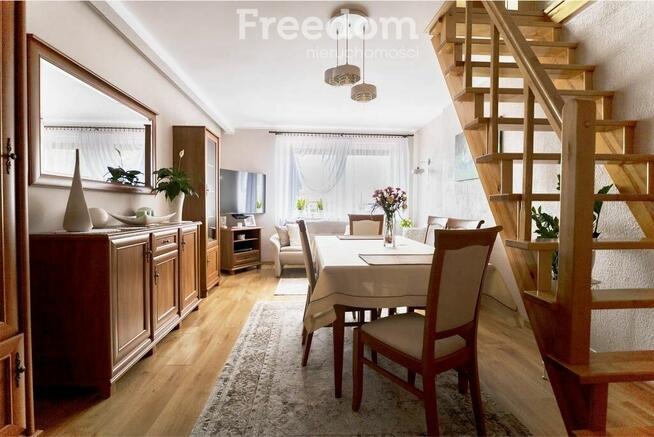 Dom szeregowy + lokal handlowo - usługowy