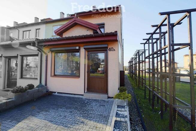 Dom szeregowy + lokal handlowo - usługowy