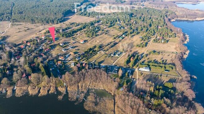 Działka budowlana nad jeziorem Omulew, Jabłonka