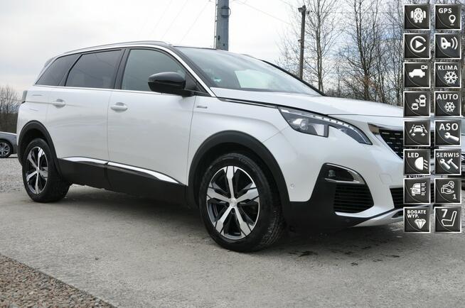 Peugeot 5008 nawi*asystent pasa ruchu*bluetooth*ful led*gtline*pół skóra*android*