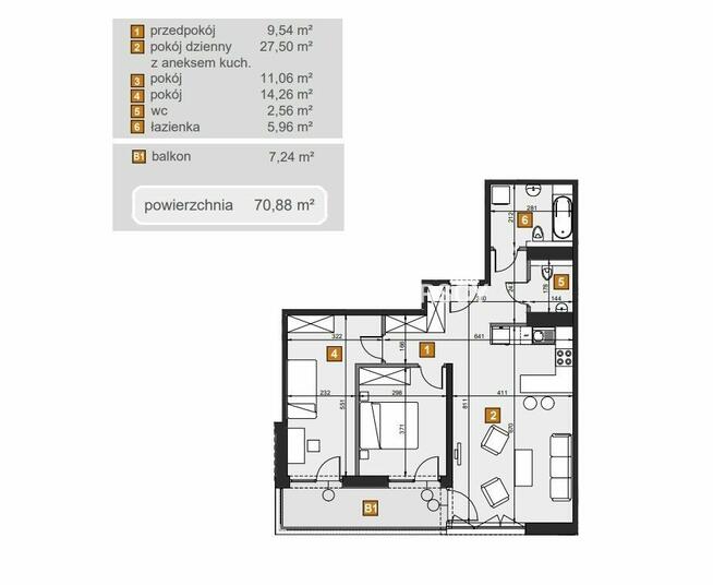 Mieszkanie Kraków Dębniki , Dębniki, Babińskiego