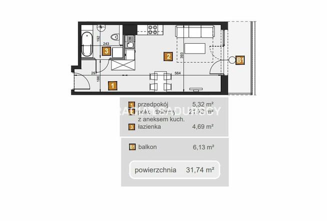 Mieszkanie Kraków Dębniki , Dębniki, Babińskiego