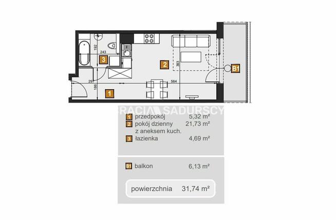 Mieszkanie Kraków Dębniki , Dębniki, Babińskiego