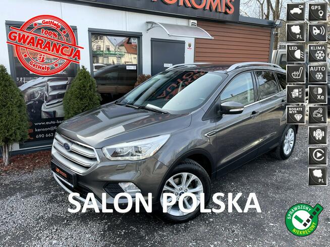 Ford Kuga 1- Właściciel, LED, Klima,Navi,Tempomat,Kamera Cofania,El. Klapa,HAK