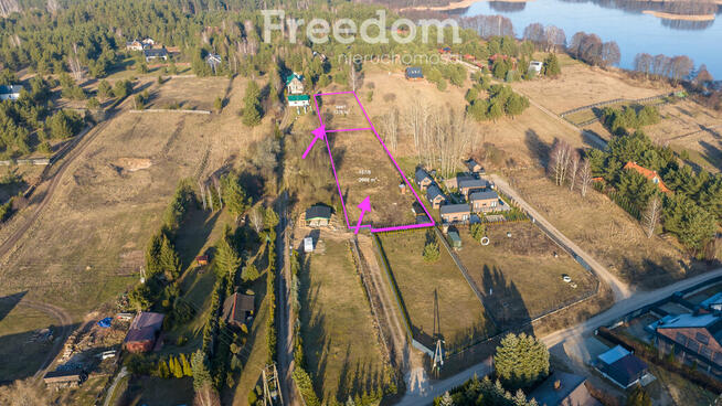 Działka nad jeziorem Omulew, Jabłonka