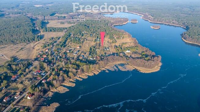 Działka nad jeziorem Omulew 1376 m², Jabłonka