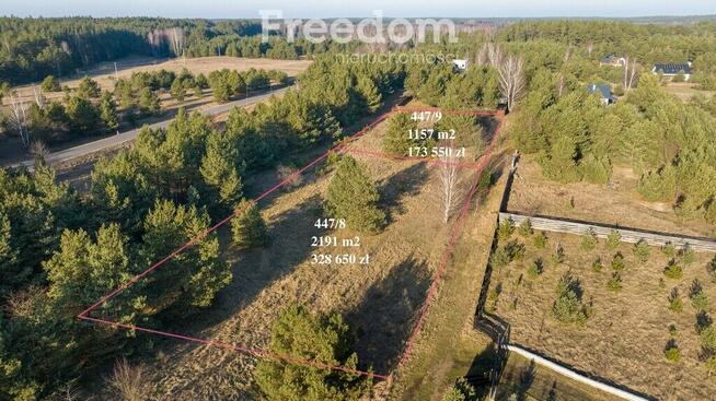 Działka nad jeziorem Omulew 1157 m², Jabłonka