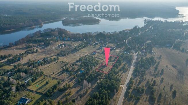 Działka nad jeziorem Omulew 1157 m², Jabłonka