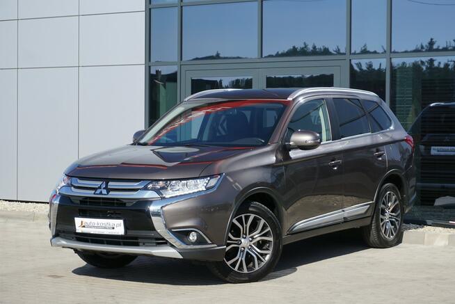 Mitsubishi Outlander 1-ręka 8xAlu Łopatki Kamera Czujniki Grzany fotel Serwis ASO GWARANCJA