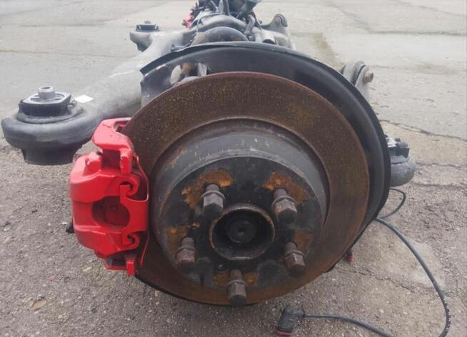 Sprzedam tylny wózek kompletny do W221 2006r S klasa