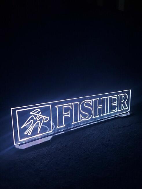 Lampka ,LED (Fisher)logo