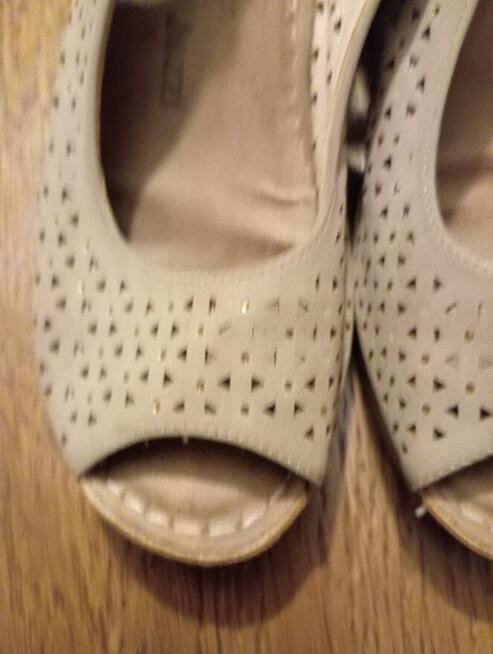 Buty skórzane stan prawie idealny, rozmiar 38