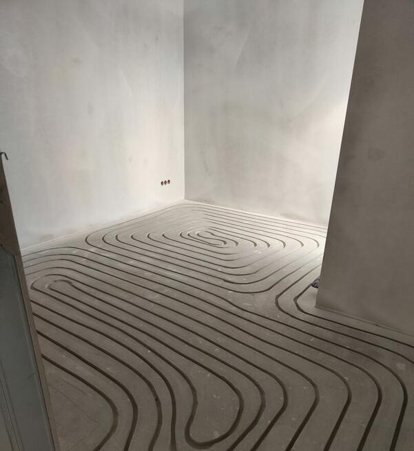 Frezowanie pod ogrzewanie podłogowe