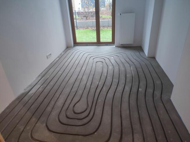 Frezowanie pod ogrzewanie podłogowe