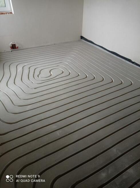 Frezowanie pod ogrzewanie podłogowe