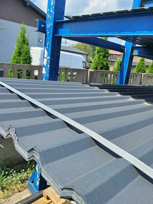 Blacha falista trapezowa Ral7016 Grafit Antracyt T-18 HIT