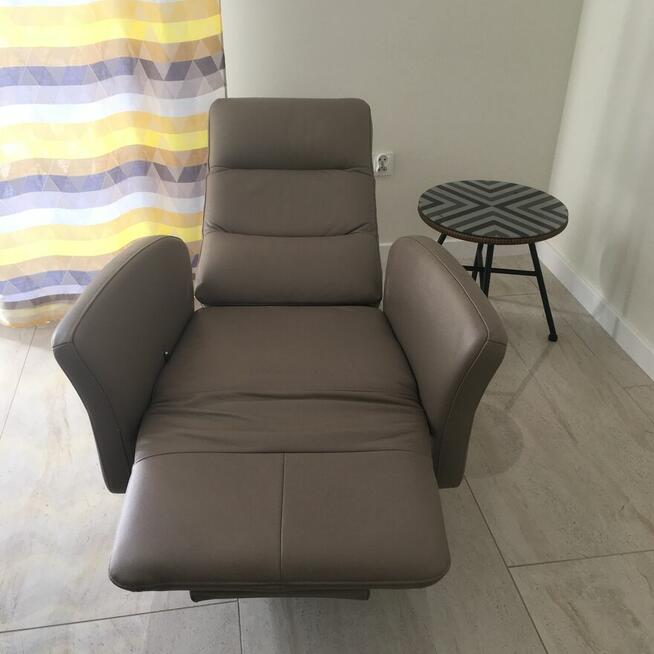 Sprzedam zestaw wypoczynkowy z naturalnej skóry