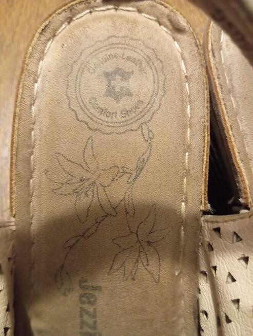 Buty skórzane stan prawie idealny, rozmiar 38