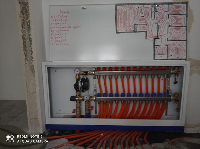 Frezowanie pod ogrzewanie podłogowe