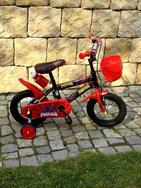 Rowerek dla Dzieci Spiderman - 12 cali