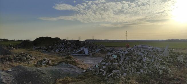 Gruz betonowy, 250 ton- oddam za darmo.