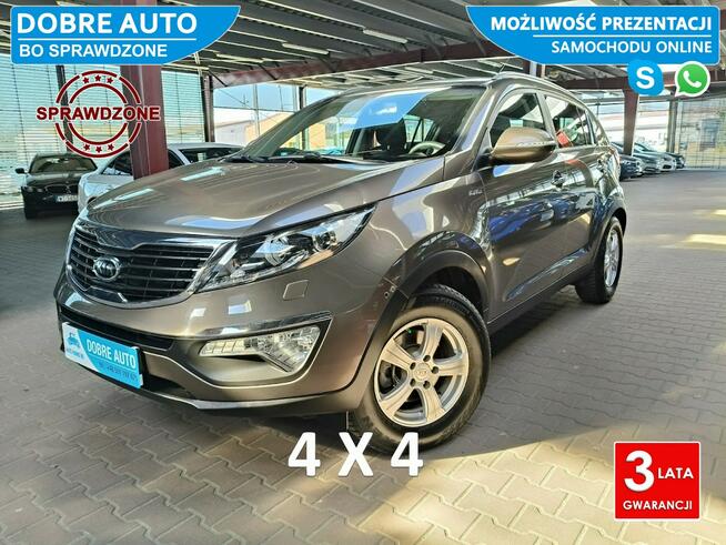 Kia Sportage 2.0 163KM 4x4 Kamera, Hands Free, Skóra, Navi, Xenon, Grzane Fotele