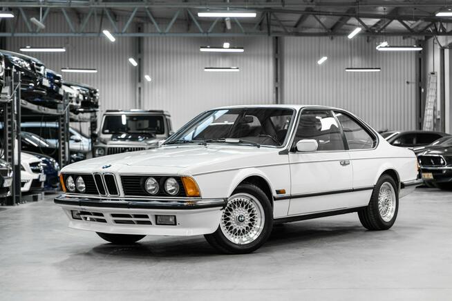 BMW 635 E24 CSi 3.5l R6. Kolekcjonerska. Japonia. Stan fabryczny. Biały kruk.