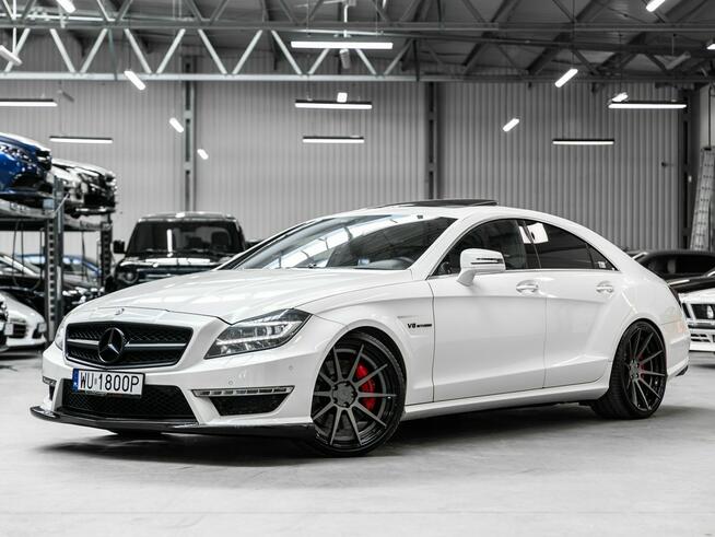 Mercedes CLS 63 AMG Performance 5.5 V8 557 KM. 34 000 km. Bezwypadkowy. Kolekcjonerski.
