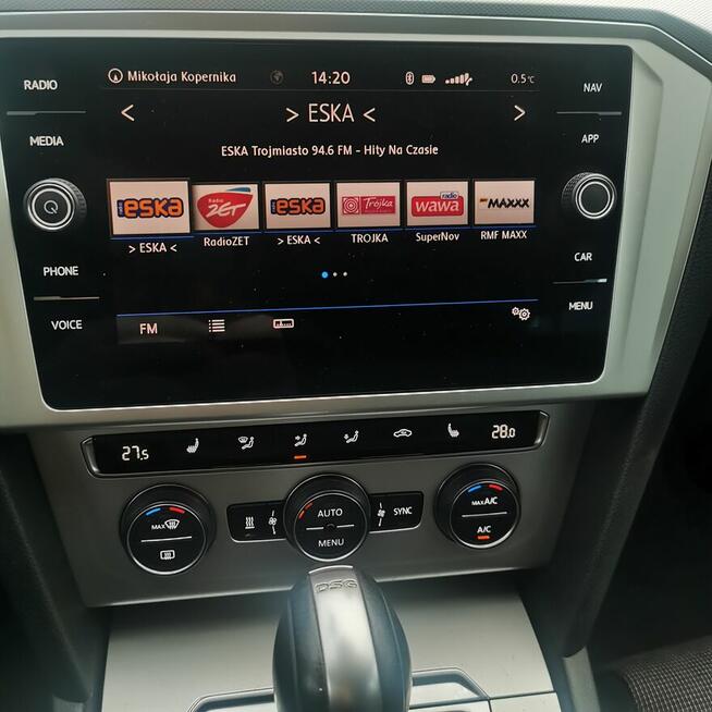 Volkswagena Passata 2.0 D. 2019r skrzynią DSG7 BEZKOLIZYJNY