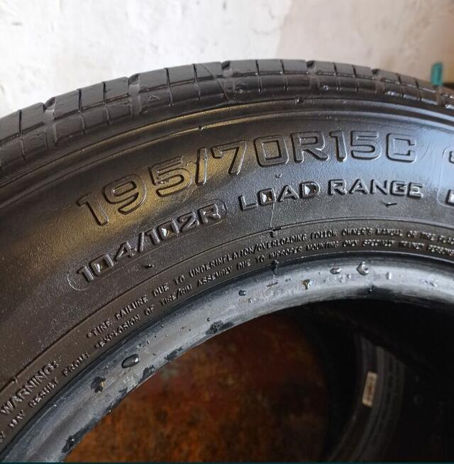 Opony letnie 195/70/15C