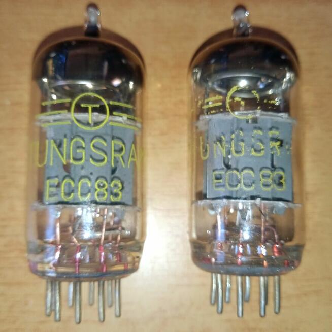 Lampa ECC83 =12Ax7 Tungsram. 2-szt.