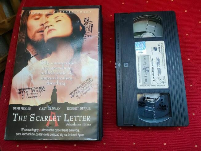 Scarlet The Letter kaseta VHS wideo